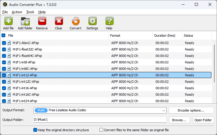 aiff to flac converter