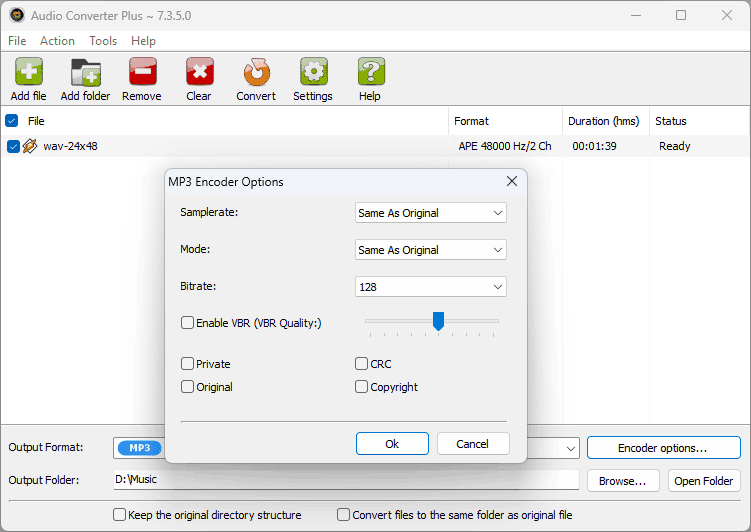 monkeys audio transcoder
