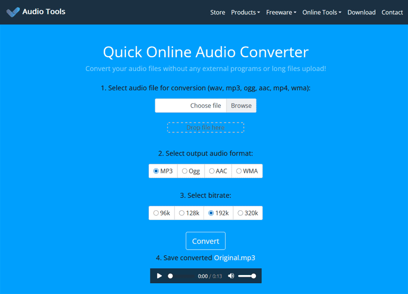 online ogg to mp3 converter