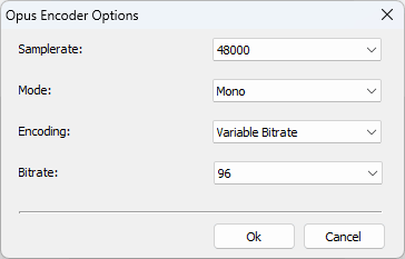 common compression settings