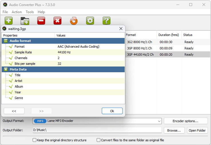 3gp and 3g2 converter
