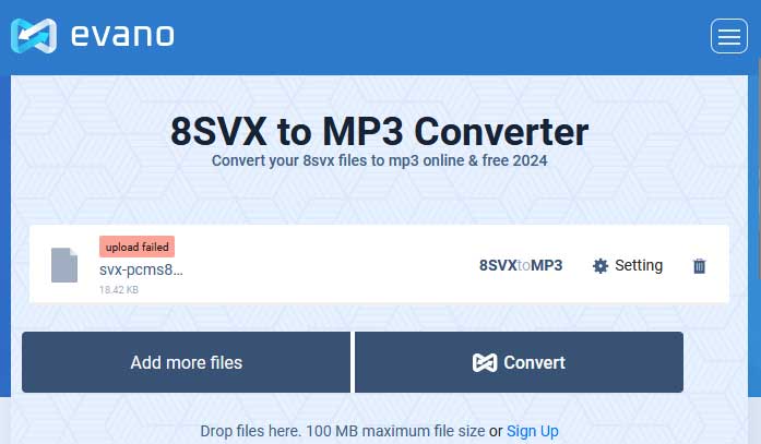 evano 8svx converter