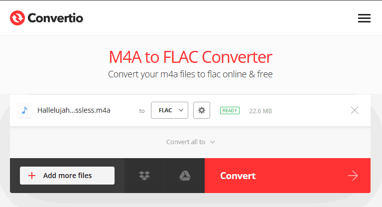 online lossless converter