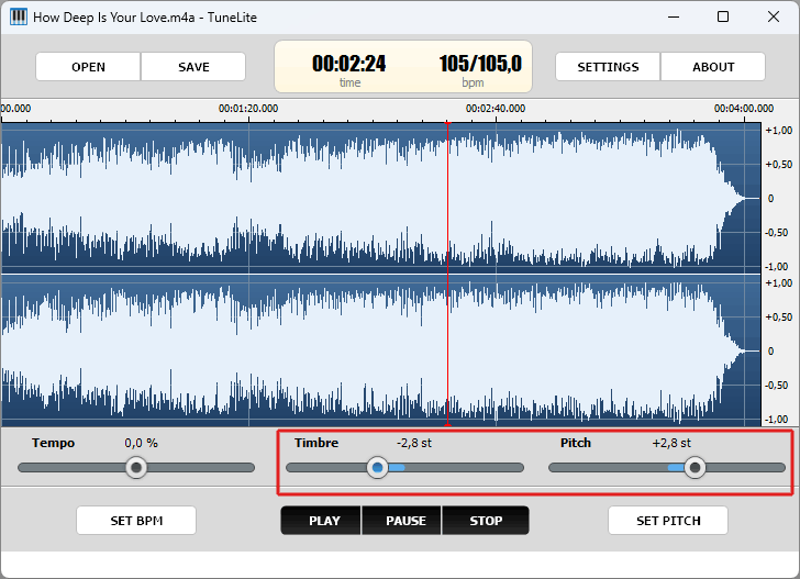 Pitch Shifting with Formant Preservation