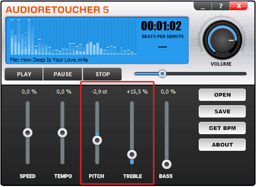 Pitch Shifting with Time Stretching