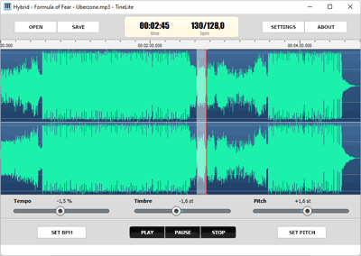 pitch changer screenshot