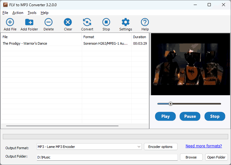 free flv to mp3 converter