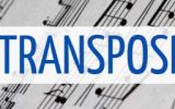 How to transpose music to a different key