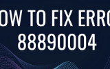 How to Fix Windows Audio Error 0x88890004