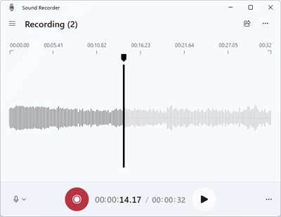basic wav recorder