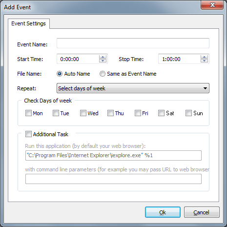 scheduler options