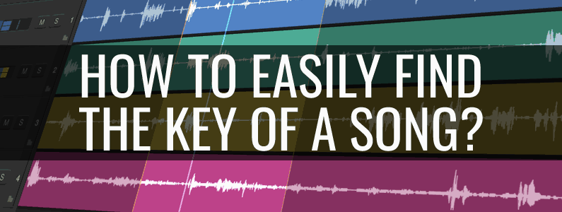 how to find the key of a song
