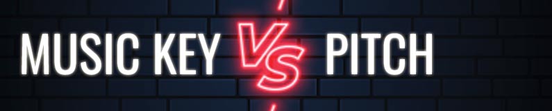 key vs pitch