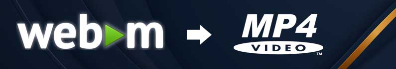 webm to mp4