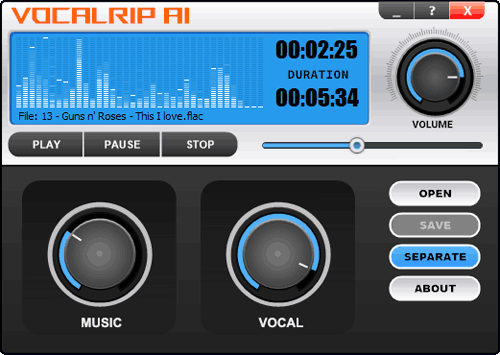 vocalrip vocal remover